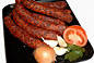 eine rohwurst mit Knoblauch und Paprika